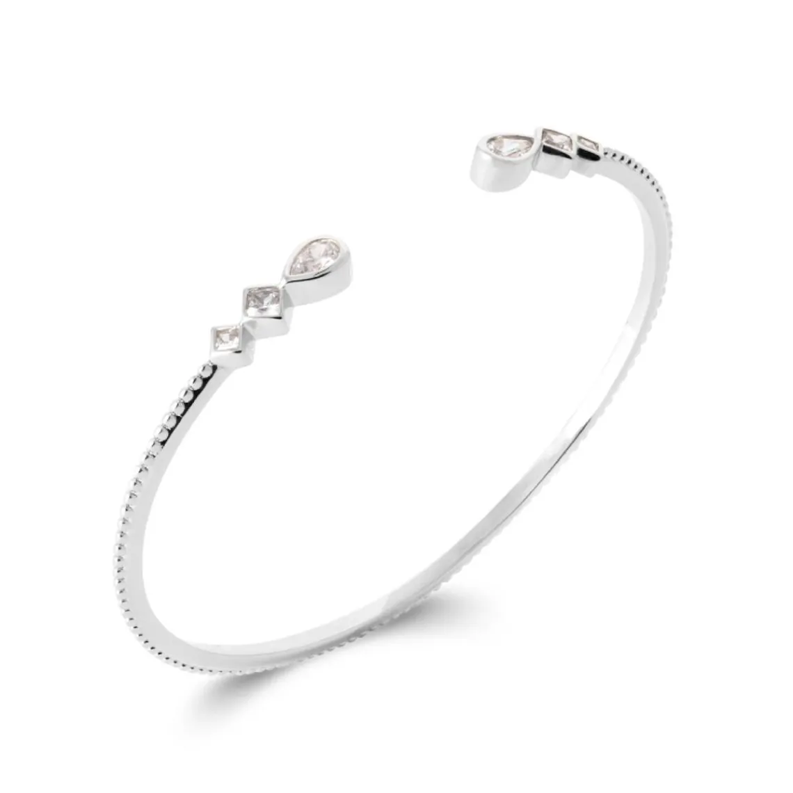 Maison de la Bijouterie Jonc femme Sensimio VW36W45V Argent | Femme Bracelet