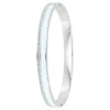 So Charm Bijoux Jonc Femme So Charm - B4338-ARGENT-BLANC - Bracelet Email Argenté | Femme Bracelet