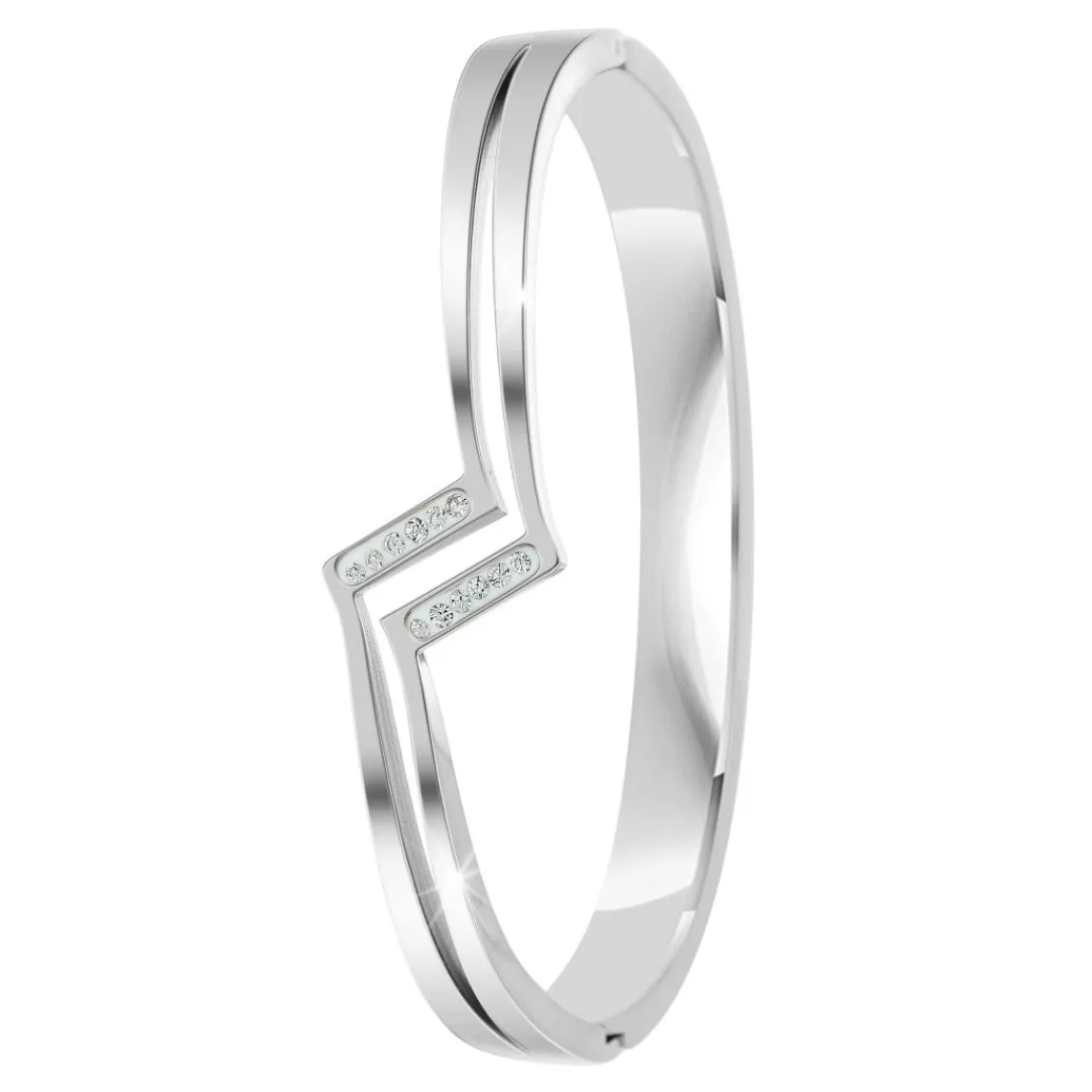 So Charm Bijoux Jonc Femme So Charm - B4122-ARGENT - Bracelet Mode Argenté | Femme Bracelet