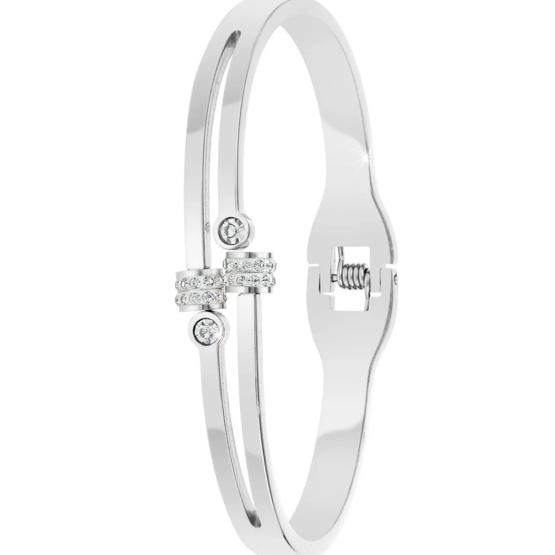 So Charm Bijoux Jonc Femme So Charm - B4025-ARGENT - Bracelet Mode Argenté | Femme Bracelet