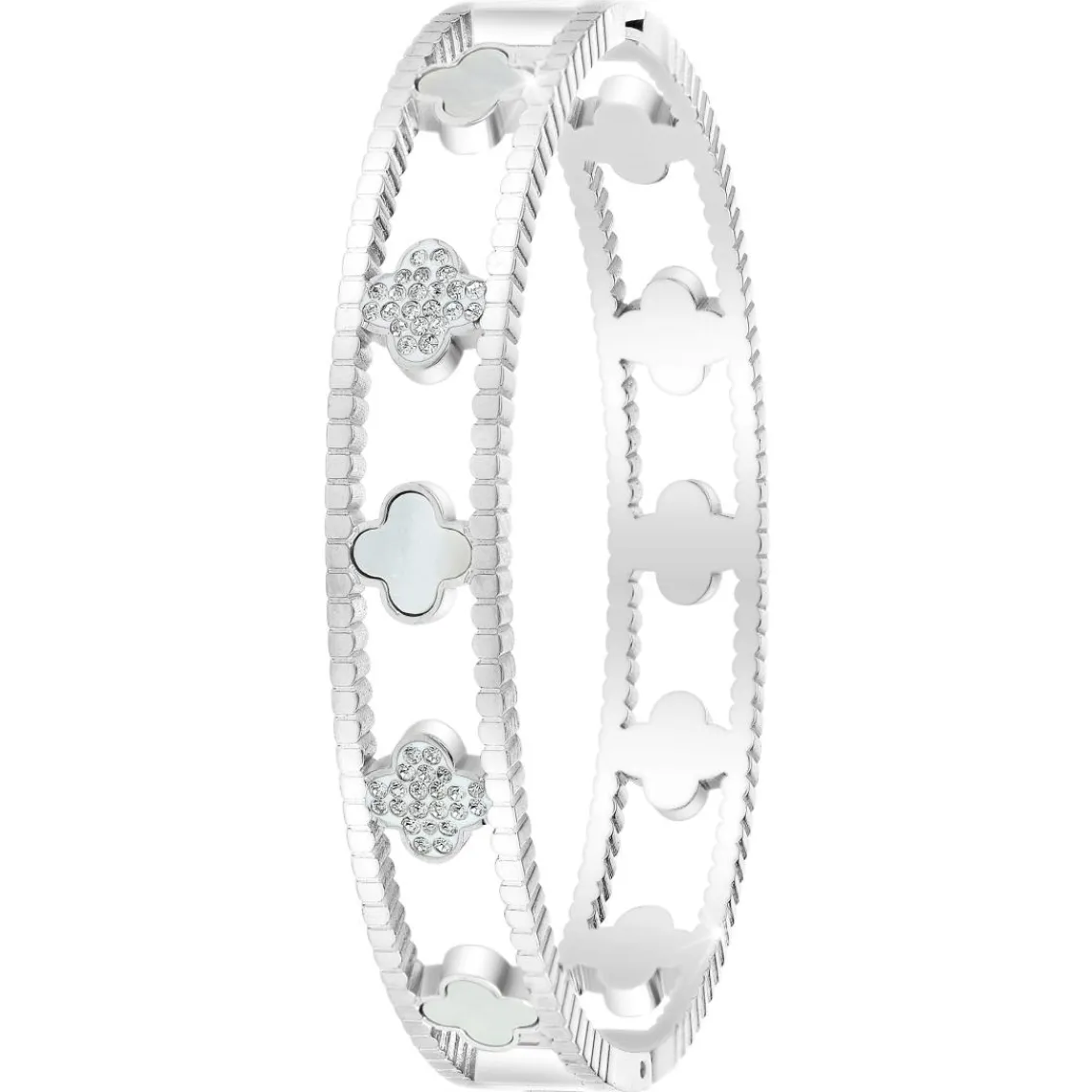 So Charm Bijoux Jonc Femme So Charm - B4003-ARGENT - Bracelet Mode Argenté | Femme Bracelet