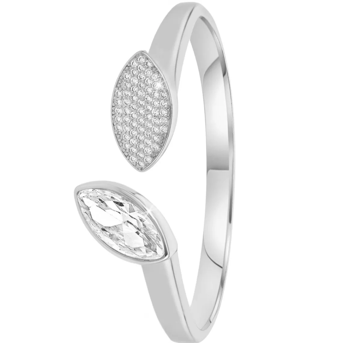 So Charm Bijoux Jonc Femme So Charm - B3370-ARGENT - Bracelet Mode Argenté | Femme Bracelet