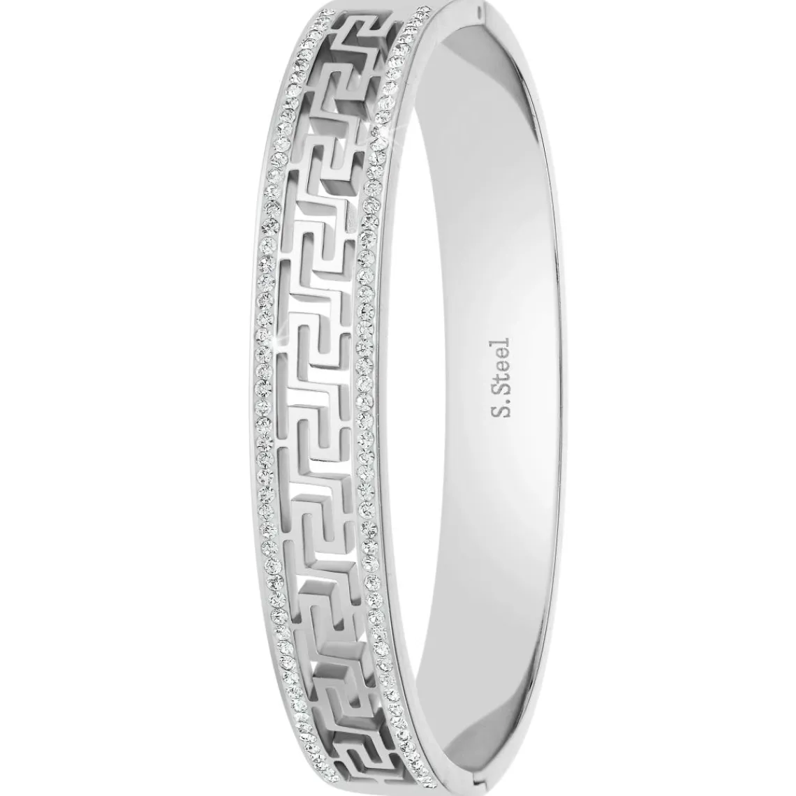 So Charm Bijoux Jonc Femme So Charm - B3384-ARGENT - Bracelet Mode Argenté | Femme Bracelet