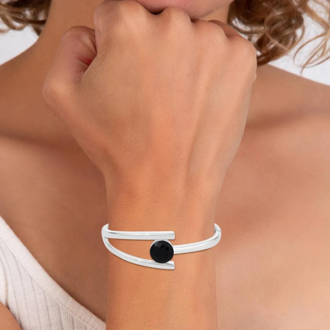 So Charm Bijoux Jonc Femme So Charm - B3371-ARGENT - Bracelet Mode Argenté | Femme Bracelet