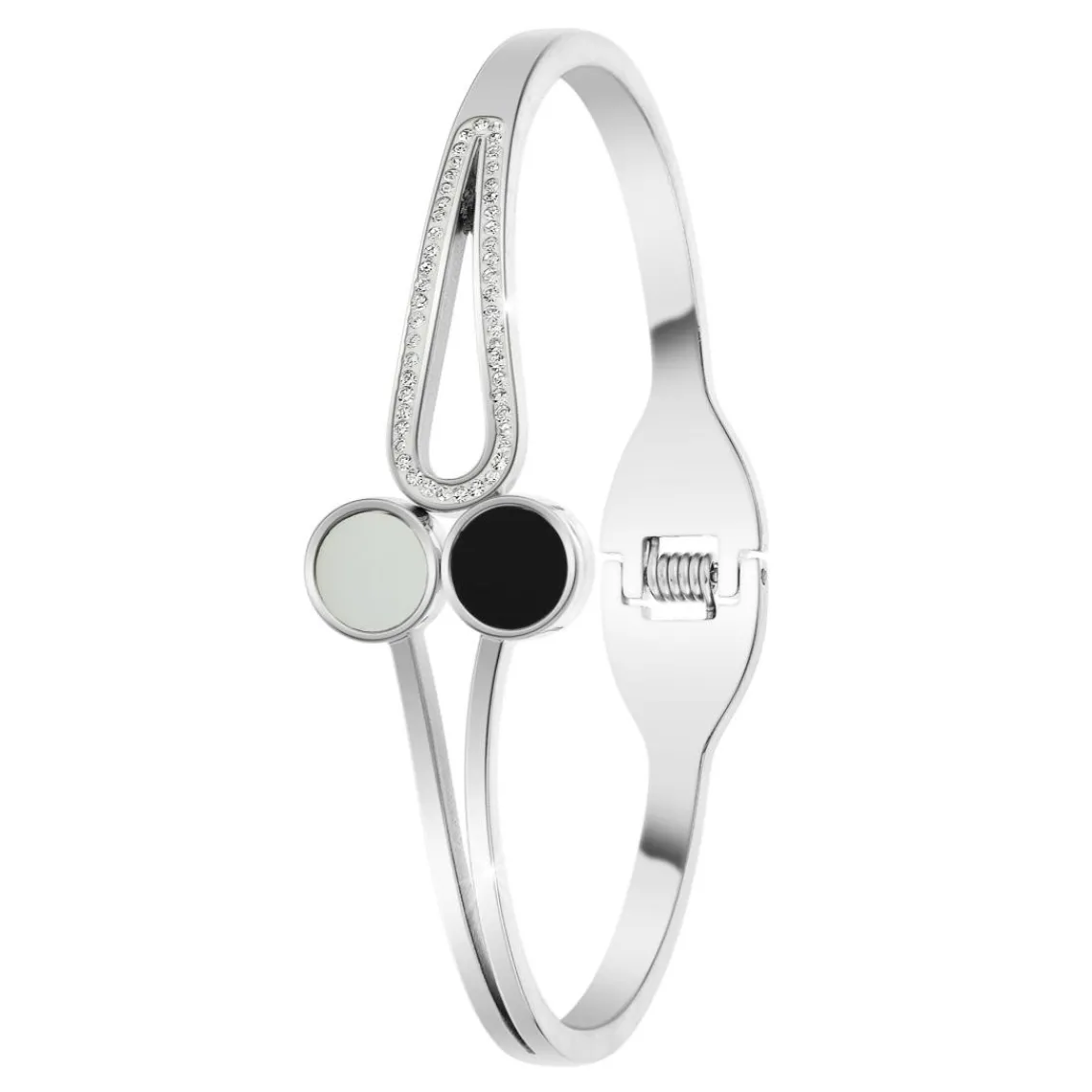 So Charm Bijoux Jonc Femme So Charm - B4121-ARGENT - Bracelet Mode Argenté | Femme Bracelet