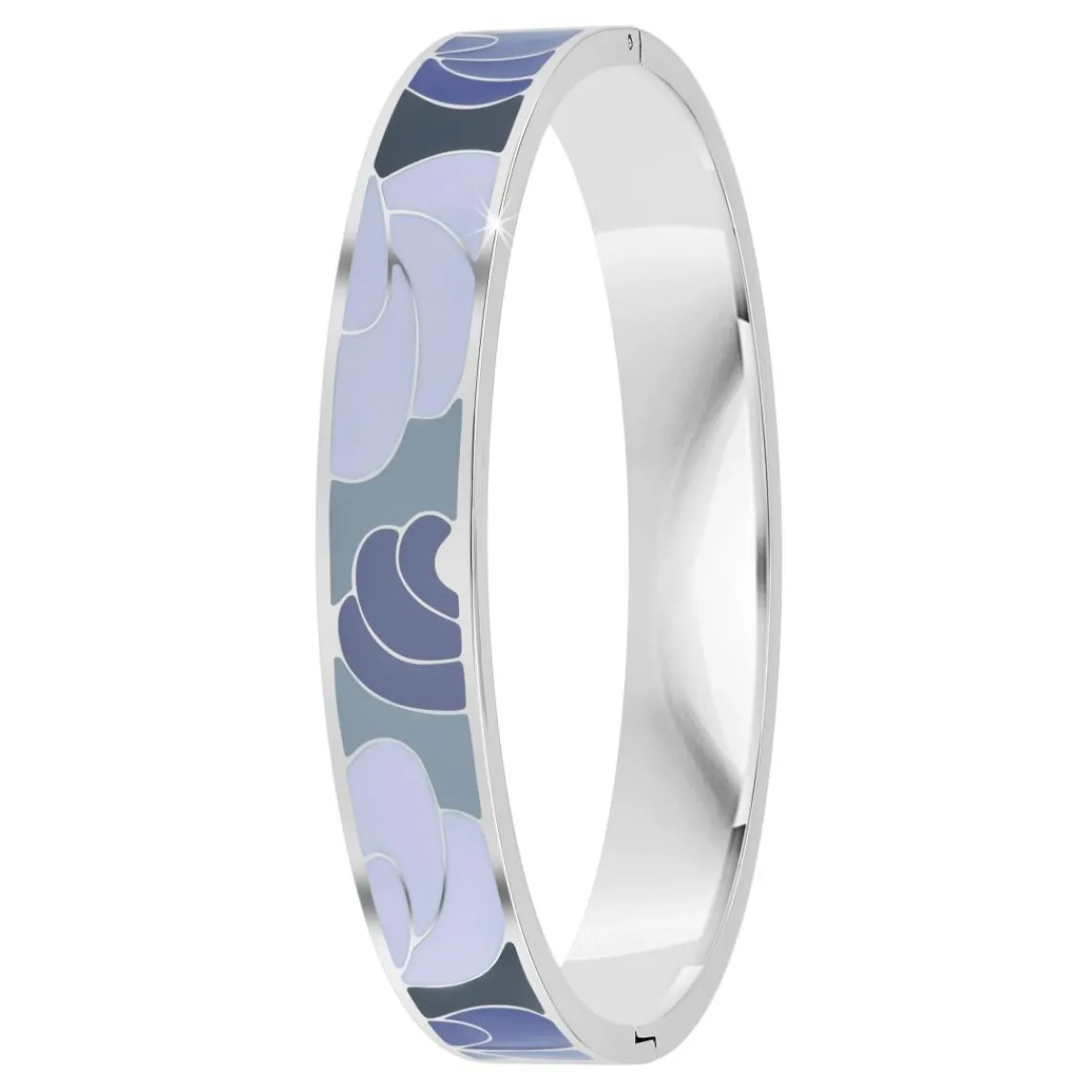 So Charm Bijoux Jonc Femme So Charm - B4344-ARGENT - Bracelet Email Argenté | Femme Bracelet