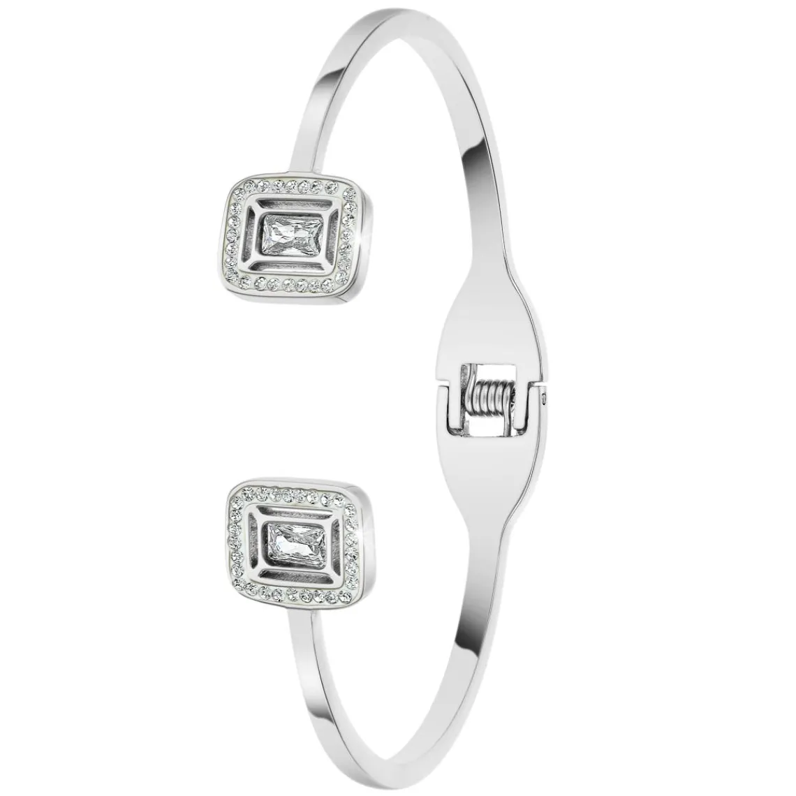 So Charm Bijoux Jonc Femme So Charm - B4227-ARGENT - Bracelet Mode Argenté | Femme Bracelet
