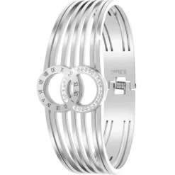 So Charm Bijoux Jonc Femme So Charm - B3385-ARGENT - Bracelet Mode Argenté | Femme Bracelet