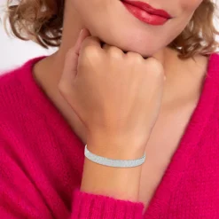 So Charm Bijoux Jonc Femme So Charm - B3382-ARGENT - Bracelet Mode Argenté | Femme Bracelet