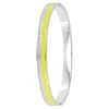 So Charm Bijoux Jonc Femme So Charm - B4338-ARGENT-JAUNE - Bracelet Email Argenté | Femme Bracelet