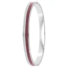 So Charm Bijoux Jonc Femme So Charm - B4338-ARGENT-MARRON - Bracelet Email Argenté | Femme Bracelet