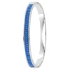 So Charm Bijoux Jonc Femme So Charm - B4337-ARGENT-SAPPHIRE - Bracelet Mode Argenté | Femme Bracelet