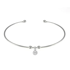So Charm Bijoux Jonc Femme So Charm - BD1143-ARGENT-DIAMANT - Bracelet Mode Argenté | Femme Bracelet