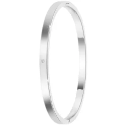 So Charm Bijoux Jonc Femme So Charm - BD3303-ARGENT-DIAMANT - Bracelet Mode Argenté | Femme Bracelet
