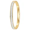 So Charm Bijoux Jonc Femme So Charm - B4337-DORE-BLANC - Bracelet Mode Doré | Femme Bracelet