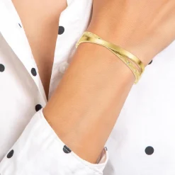 So Charm Bijoux Jonc Femme So Charm - B4105-DORE - Bracelet Mode Doré | Femme Bracelet