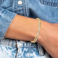 So Charm Bijoux Jonc Femme So Charm - B4063-DORE - Bracelet Mode Doré | Femme Bracelet