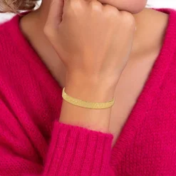 So Charm Bijoux Jonc Femme So Charm - B3382-DORE - Bracelet Mode Doré | Femme Bracelet