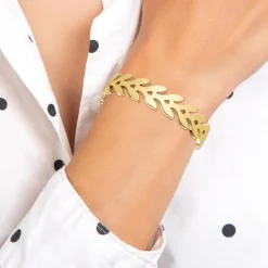 So Charm Bijoux Jonc Femme So Charm - B2976-DORE - Bracelet Mode Doré | Femme Bracelet