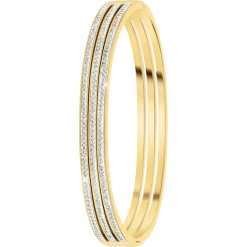 So Charm Bijoux Jonc Femme So Charm - B2822-DORE - Bracelet Mode Doré | Femme Bracelet