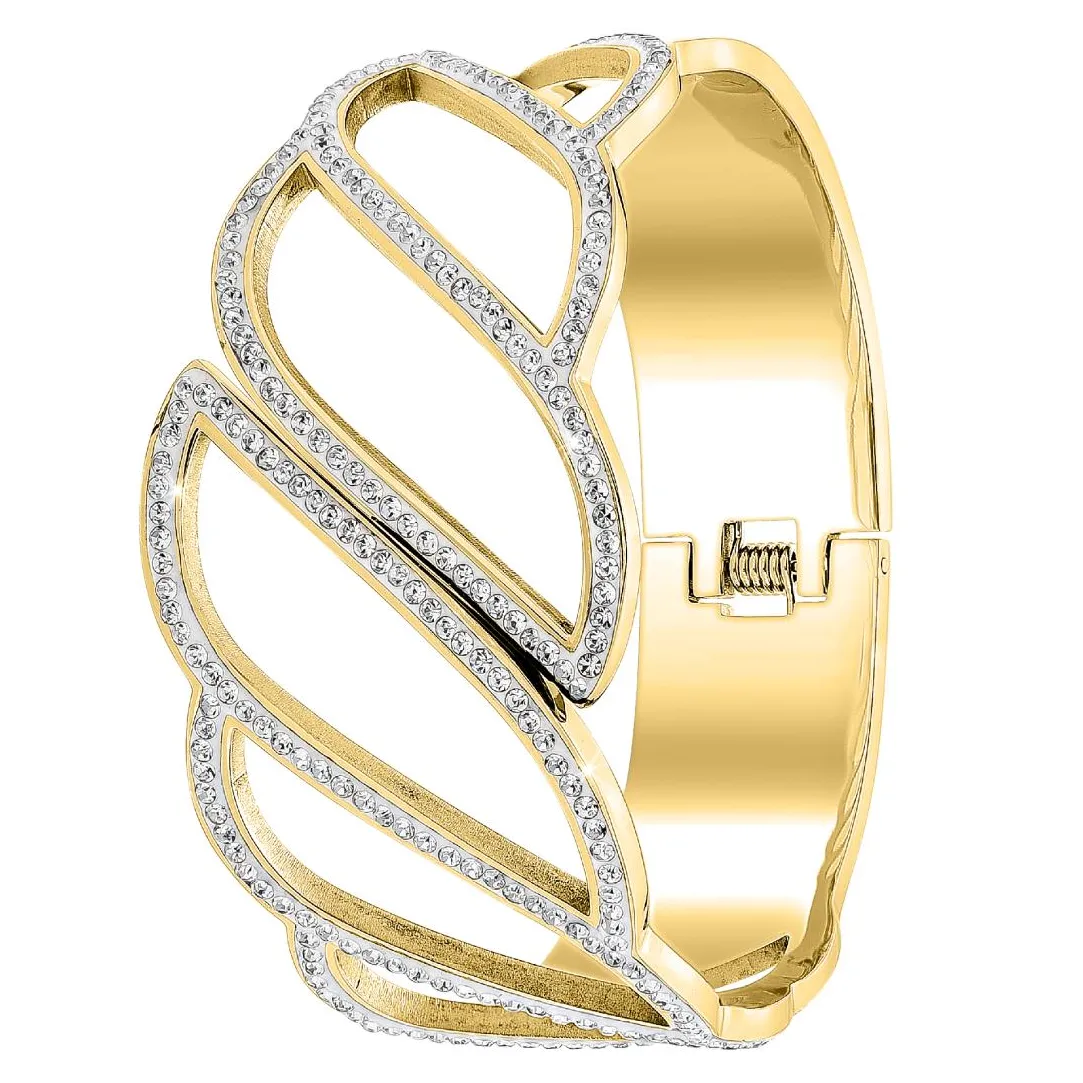 So Charm Bijoux Jonc Femme So Charm - B2096-DORE - Bracelet Mode Doré | Femme Bracelet