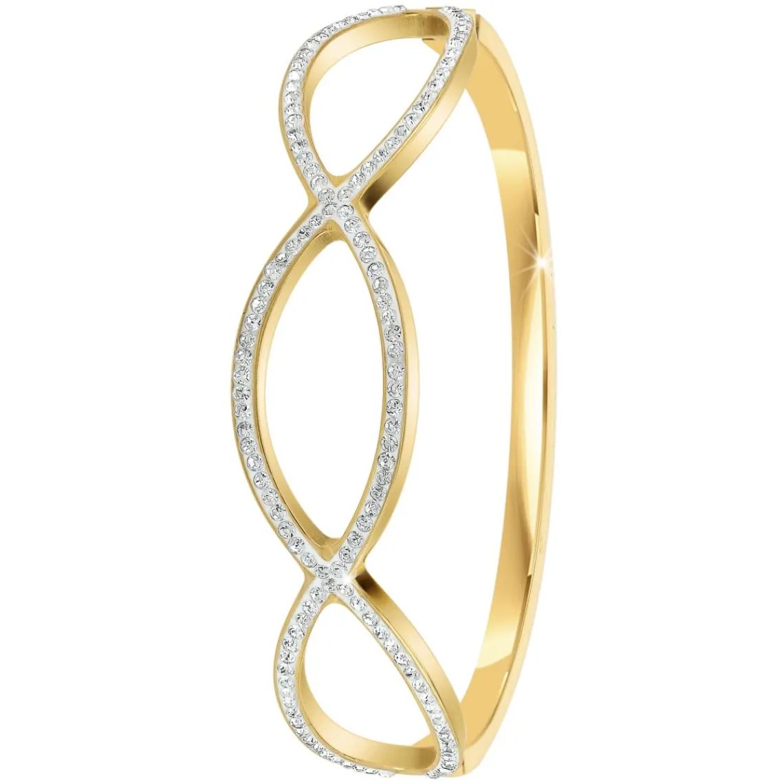So Charm Bijoux Jonc Femme So Charm - B4017-DORE - Bracelet Mode Doré | Femme Bracelet