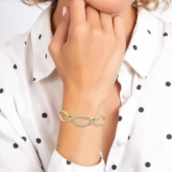 So Charm Bijoux Jonc Femme So Charm - B4017-DORE - Bracelet Mode Doré | Femme Bracelet