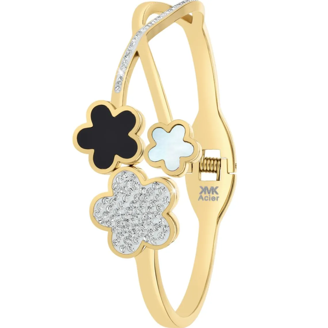 So Charm Bijoux Jonc Femme So Charm - B3398-DORE - Bracelet Mode Doré | Femme Bracelet