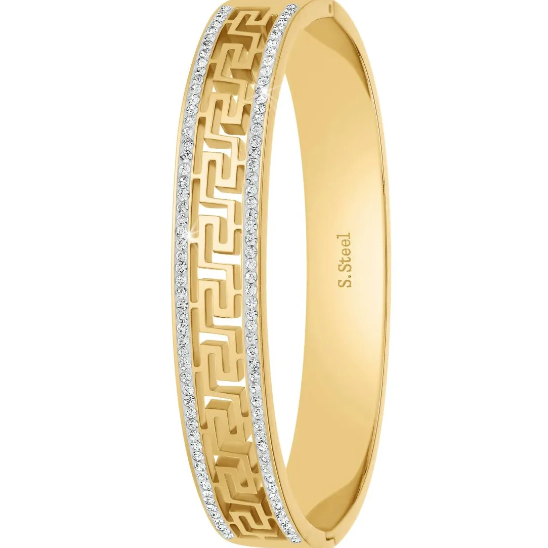 So Charm Bijoux Jonc Femme So Charm - B3384-DORE - Bracelet Mode Doré | Femme Bracelet