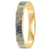 So Charm Bijoux Jonc Femme So Charm - B4343-DORE - Bracelet Email Doré | Femme Bracelet