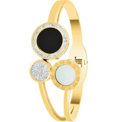 So Charm Bijoux Jonc Femme So Charm - B3220-DORE - Bracelet Mode Doré | Femme Bracelet