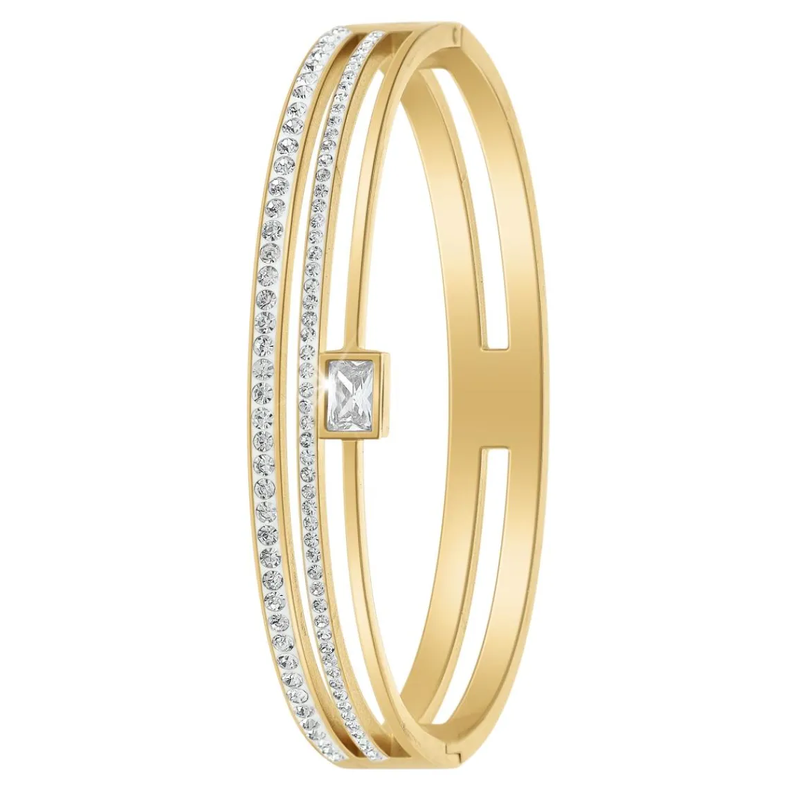 So Charm Bijoux Jonc Femme So Charm - B4166-DORE - Bracelet Mode Doré | Femme Bracelet