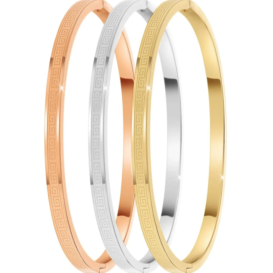 So Charm Bijoux Jonc Femme So Charm - B3393-TRIO - Bracelet Mode Femme | Femme Bracelet