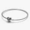 Pandora Jonc Fermoir Cœur Céleste | Femme Bracelet