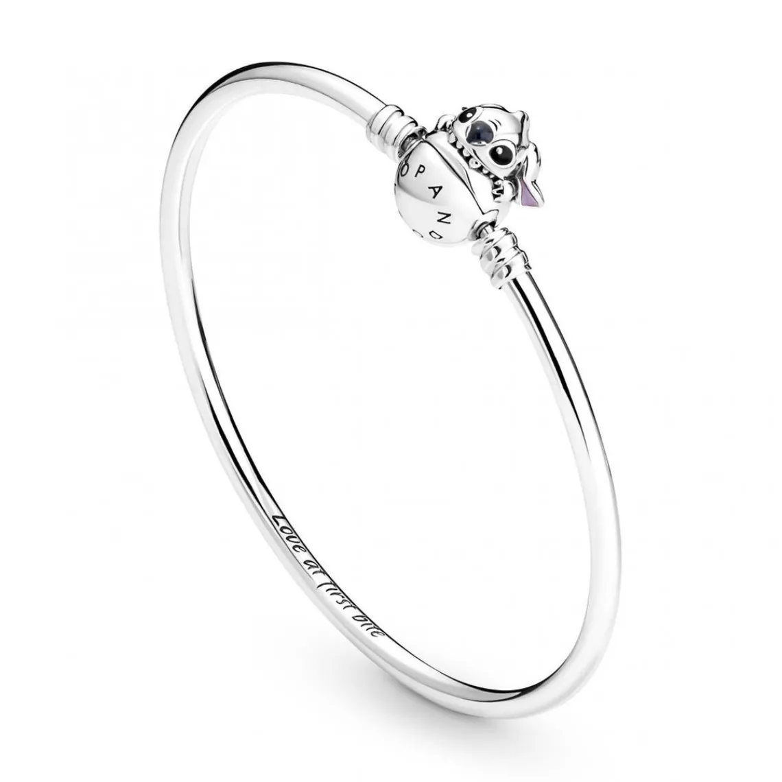 Pandora Jonc Fermoir Disney Morsure de Stitch Moments - | Femme Bracelet