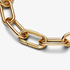 Pandora Link Ouvrable Rectangulaire ME Doré | Femme Charms