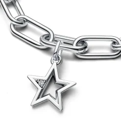 Pandora Médaillon Croix Scintillante ME | Femme Charms