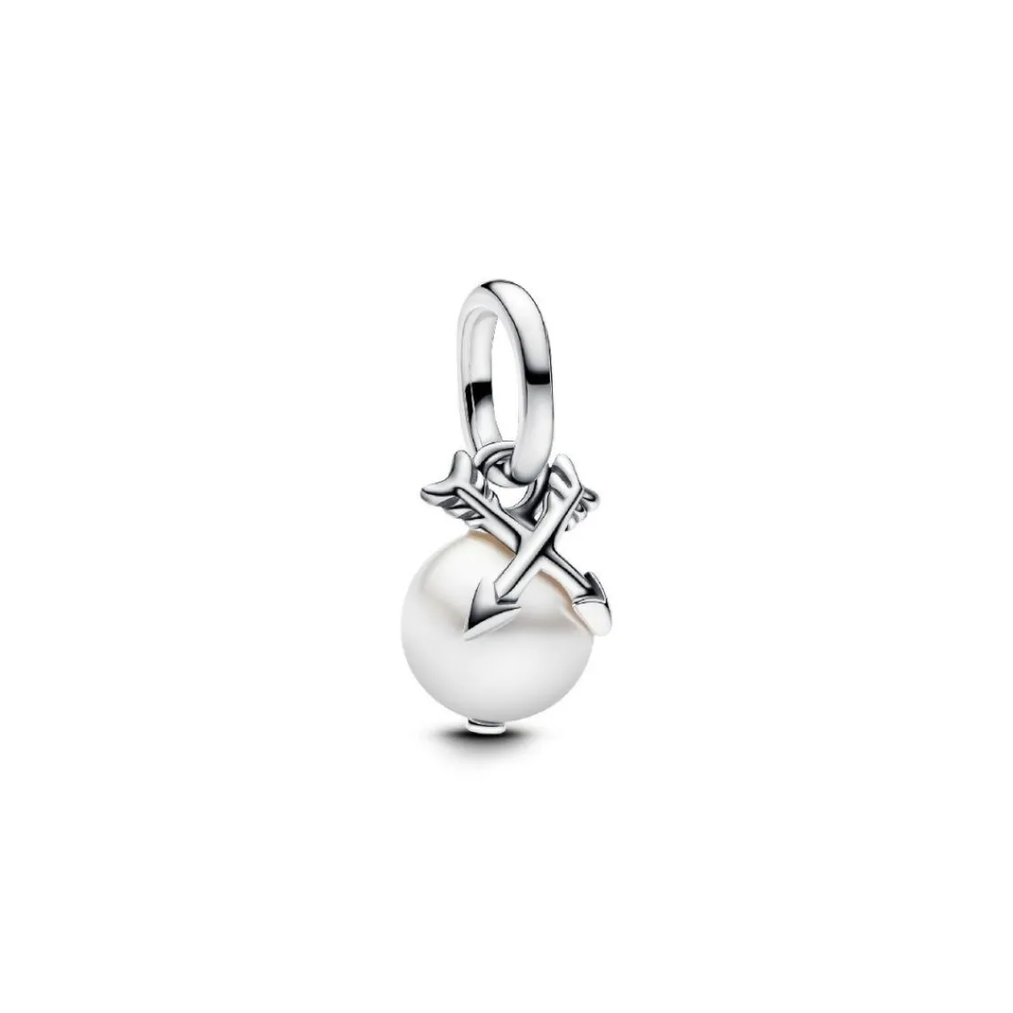 Pandora Mini Charm Pendant Perle & Flèches | Femme Charms