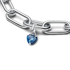 Pandora Mini Dangle Cœur Chakra Bleu ME | Femme Charms