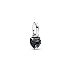 Pandora Mini Dangle Cœur Chakra Noir ME | Femme Charms