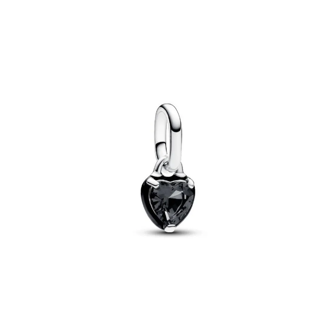 Pandora Mini Dangle Cœur Chakra Noir ME | Femme Charms