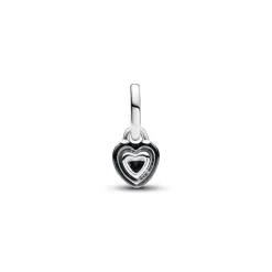 Pandora Mini Dangle Cœur Chakra Noir ME | Femme Charms