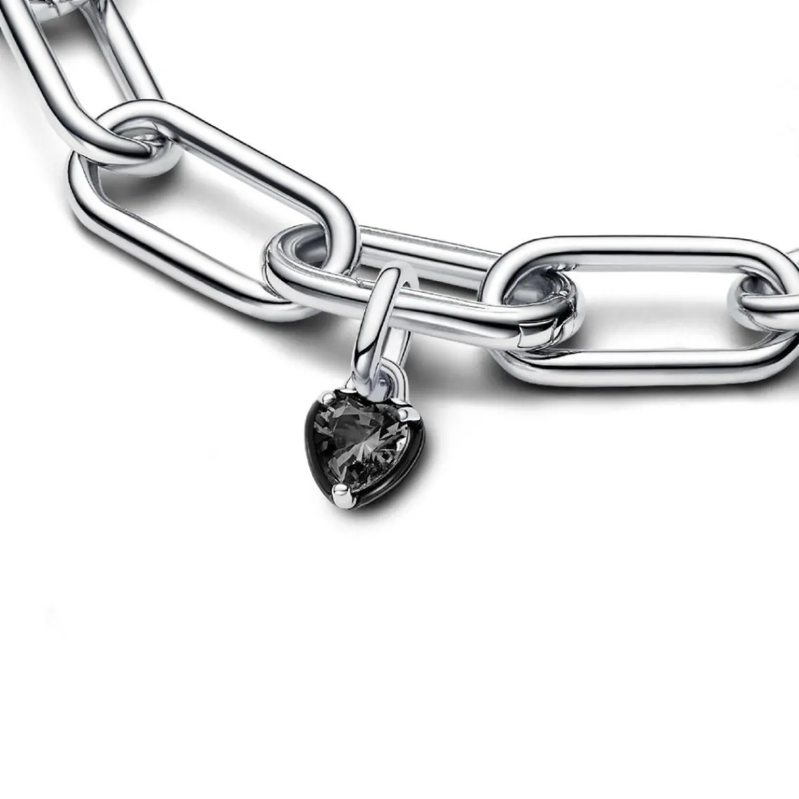 Pandora Mini Dangle Cœur Chakra Noir ME | Femme Charms