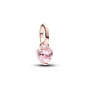 Pandora Mini Dangle Cœur Chakra Rose ME | Femme Charms