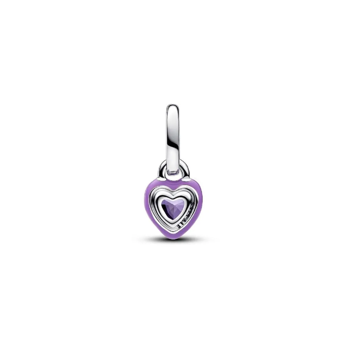 Pandora Mini Dangle Cœur Chakra Violet ME | Femme Charms