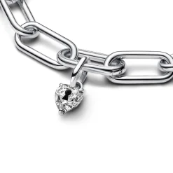 Pandora Mini Dangle Cœur Serrure ME | Femme Charms