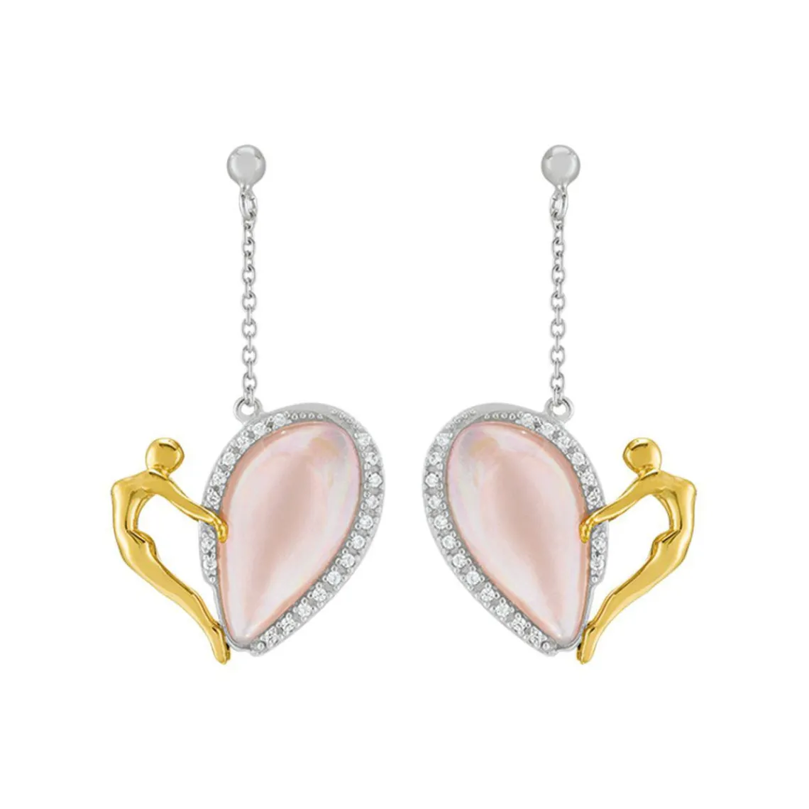 Jourdan Pendantes AJF170007E - CHIARA - Argent Argent | Femme Boucles D'Oreilles