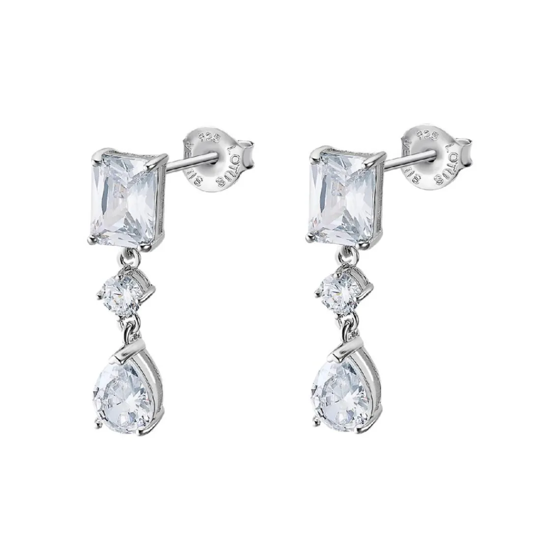 Lotus Silver Pendantes Colors LP3566-4-1 Argent | Femme Boucles D'Oreilles