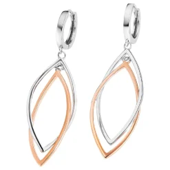Lotus Silver Pendantes Trendy LP3533-4-1 Argent argent rose | Femme Boucles D'Oreilles