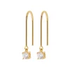 Maison de la Bijouterie Pendantes Sensimio Y3034ZZ0 Plaqué or | Femme Boucles D'Oreilles